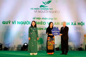 Ngân hàng SHB chung tay ủng hộ Quỹ “Vì người nghèo” 2022