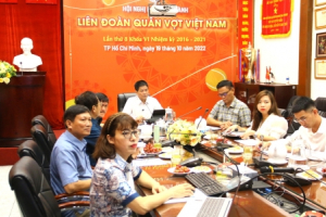 Chốt thời gian Đại hội Liên đoàn Quần vợt Việt Nam nhiệm kỳ VII