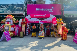 Bỉm Sữa 365 tưng bừng khai trương chi nhánh mới