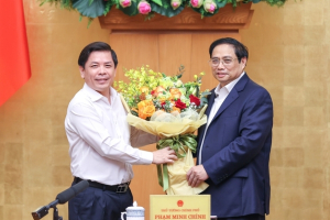 Thủ tướng đánh giá cao đóng góp của đồng chí Nguyễn Văn Thể cho Chính phủ và ngành giao thông vận tải