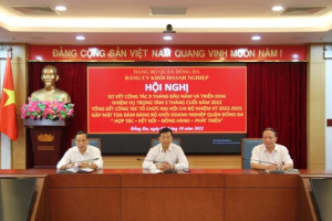  Đảng ủy Khối Doanh nghiệp quận: tọa đàm “hợp tác - kết nối - đồng hành - phát triển" 