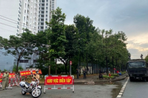 Công an Thành phố Hồ Chí Minh thông tin về công tác diễn tập đảm bảo an ninh trật tự năm 2022