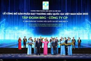 Nhiều thương hiệu thuộc Tập đoàn BRG được vinh danh “Thương hiệu Quốc gia năm 2022”