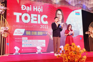 Gần 1000 thí sinh tham dự Đại hội TOEIC 2022 do trung tâm Anh ngữ Ms Hoa TOEIC tổ chức