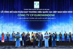 Eurowindow -  6 lần liên tiếp đạt Thương hiệu Quốc gia Việt Nam