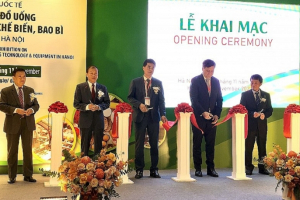 Khai mạc “Triển lãm quốc tế Thực phẩm & Đồ uống, thiết bị công nghệ chế biến và bao bì” tại Hà Nội