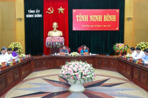 Ninh Bình là một trong những địa phương dẫn đầu cả nước về giải ngân vốn đầu tư công