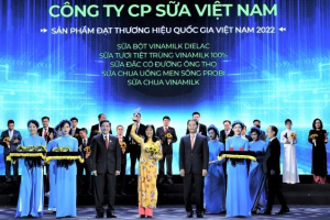 Vinamilk – thương hiệu trị giá 2,8 tỷ đô tiếp tục được vinh danh Thương hiệu Quốc gia 2022-2024