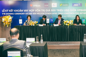 VPBank huy động thành công khoản vay 500 triệu USD từ 5 định chế tài chính quốc tế