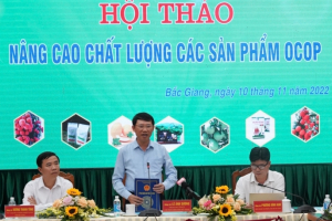 Hội thảo “Nâng cao chất lượng các sản phẩm OCOP tỉnh Bắc Giang năm 2022”
