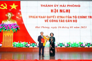 Ông Lê Tiến Châu giữ chức Bí thư Thành ủy Hải Phòng