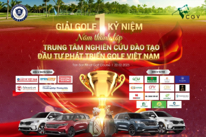 Khởi tranh giải golf "Kỷ niệm 1 năm thành lập Trung tâm Nghiên cứu đào tạo, đầu tư phát triển golf Việt Nam"