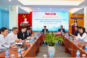 Tọa đàm góp ý về Dự thảo Luật Đất đai (sửa đổi)