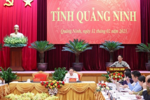 Kết luận của Thủ tướng Chính phủ Phạm Minh Chính tại buổi làm việc với lãnh đạo tỉnh Quảng Ninh