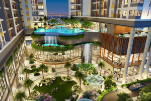 9X An Sương chinh phục khách hàng với hệ thống hồ bơi thiết kế ấn tượng