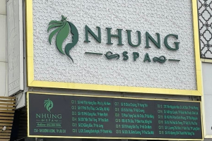 Nhung Spa đăng ký hoạt động spa, tắm trắng nhưng trị nám bằng laser