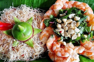 Gỏi bông bần, món đặc sản của miền Tây sông nước