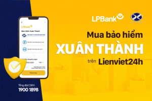 Mua bảo hiểm Xuân Thành trên ứng dụng Lienviet24h của LPBank