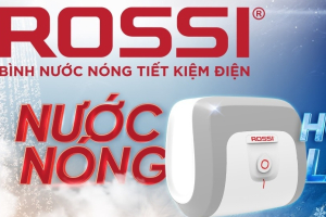 Tân Á Đại Thành ra mắt bình nước nóng Rossi 30