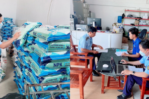 Phát hiện 4,5 tấn phân bón Trung Quốc vi phạm về nhãn