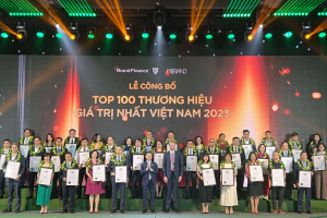 Vietjet là một trong 100 thương hiệu giá trị nhất Việt Nam