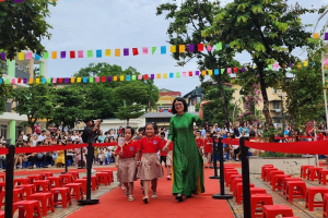 Trường Tiểu học Phương Mai hân hoan chào đón các em học sinh lớp 1