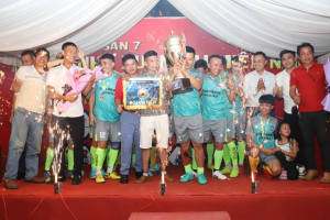Xã Thượng Ninh vô địch Giải bóng đá sân 7 Như Xuân miền Nam lần 1 - 2023