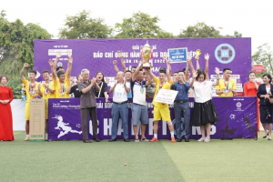 Sắp khởi tranh giải bóng đá "Báo chí đồng hành cùng Doanh nghiệp"