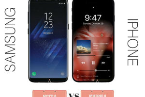 iPhone 8 và Galaxy Note 8 trước giờ quyết đấu