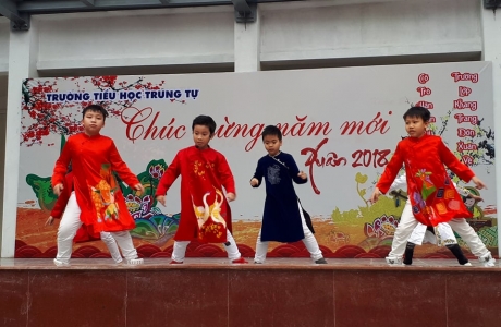 Vang mãi bài ca Trường Tiểu học Trung Tự