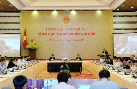Hội nghị toàn quốc về thúc đẩy xuất khẩu