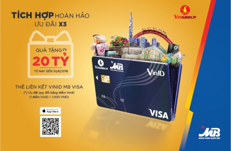 Ra mắt thẻ liên kết VinID-MB Visa