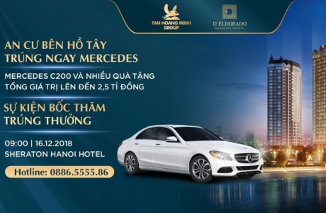 Tân Hoàng Minh dành 2,5 tỷ tri ân khách hàng mua căn hộ D'. El Dorado