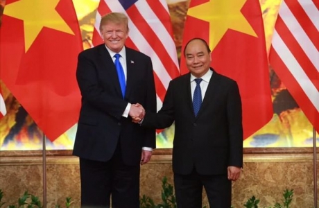 Thủ tướng Nguyễn Xuân Phúc hội kiến Tổng thống Trump