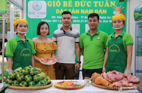 Thương hiệu “Giò me Đức Tuấn” của chàng trai Xứ Nghệ