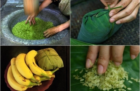 Cốm làng Vòng trứ danh và câu chuyện về nghề làm cốm