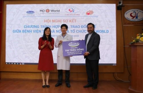 Vinamilk hỗ trợ thêm 700 triệu đồng chi phí mổ tim cho trẻ khó khăn