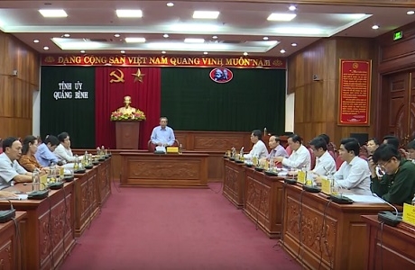 Quảng Bình: Họp khẩn bàn giải pháp quá tải lượng người nhập cảnh qua cửa khẩu quốc tế Cha Lo