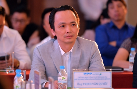 Chủ tịch FLC Trịnh Văn Quyết: 