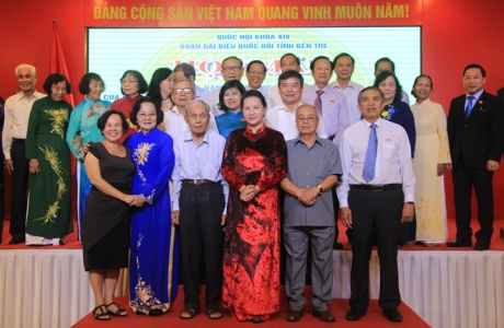Chủ tịch Quốc hội dự họp mặt kỷ niệm 75 năm Ngày Tổng tuyển cử đầu tiên