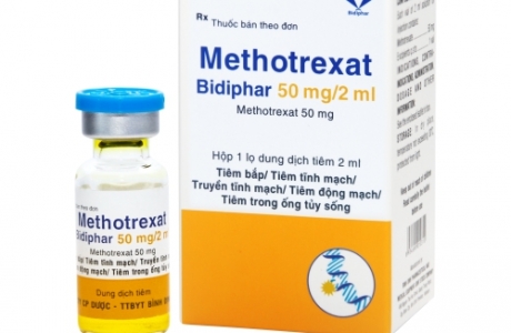 Thu hồi lô thuốc methotrexat bidiphar không đạt chất lượng