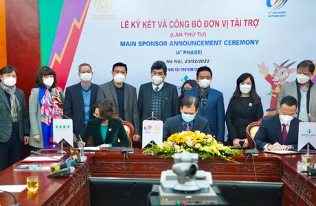 Ban tổ chức Sea Games 31 công bố đơn vị tài trợ