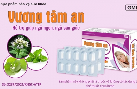 Vương Tâm An Abipha – “cứu tinh” cho những người mất ngủ, khó ngủ