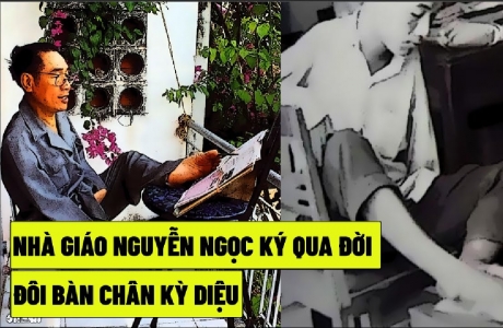 Nhà giáo Nguyễn Ngọc Ký - tấm gương sáng về nghị lực vừa qua đời