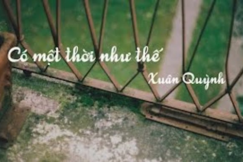 Có một thời như thế