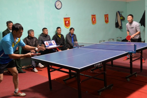 Giao lưu Bóng bàn tại huyện Việt Yên chào mừng kỷ niệm 78 năm ngày thành lập Quân đội nhân dân Việt Nam
