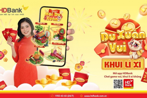 HDbank đón tết Nguyên đán với game 4.0 