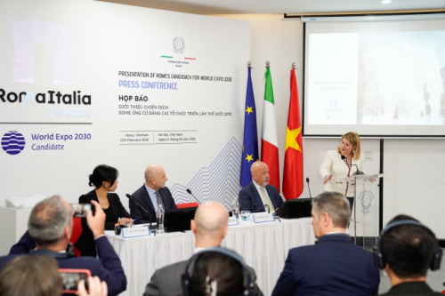 Thủ đô nước Ý - Roma xúc tiến quảng bá chiến dịch ứng cử đăng cai World Expo 2030