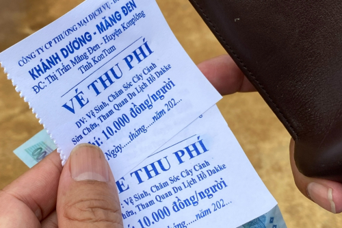Tỉnh Kon Tum yêu cầu xử lý việc thu phí trái phép tại hồ Đăk Ke