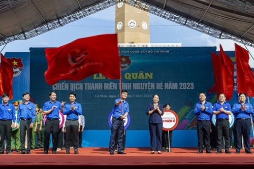 Tuổi trẻ PV GAS tích cực tham gia Chiến dịch Thanh niên tình nguyện hè 2023 của Trung ương Đoàn